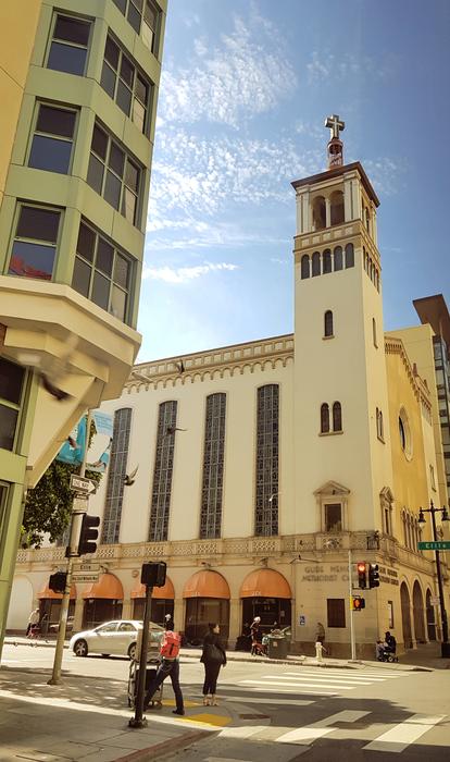 white san francisco church instagram