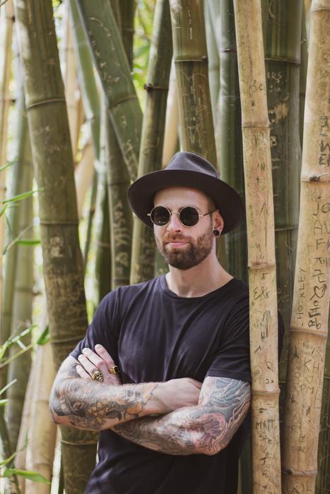 Man Portrait Bamboo
