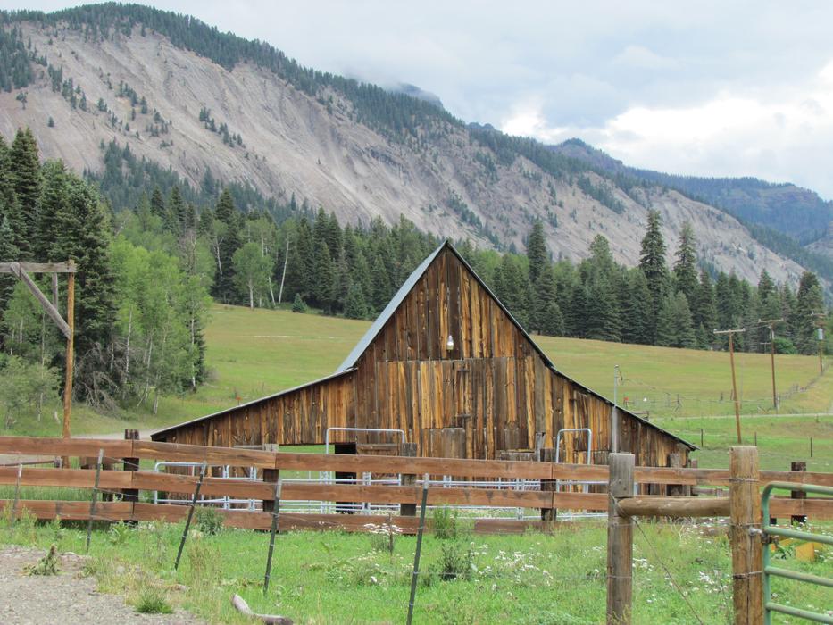 Wood Barn Building Farm