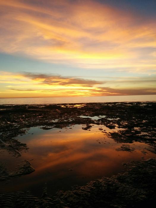 Sunset Water Dusk