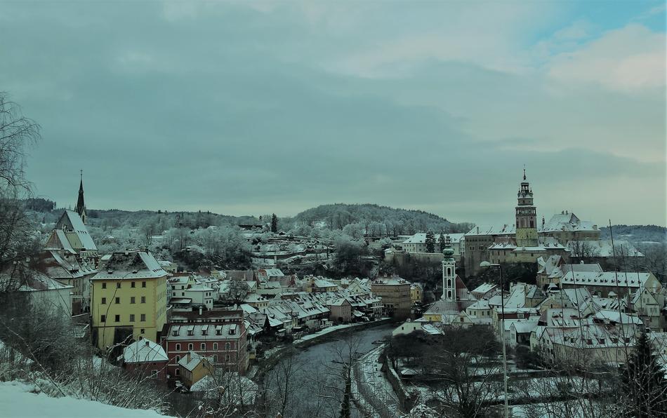 History City at Winter view