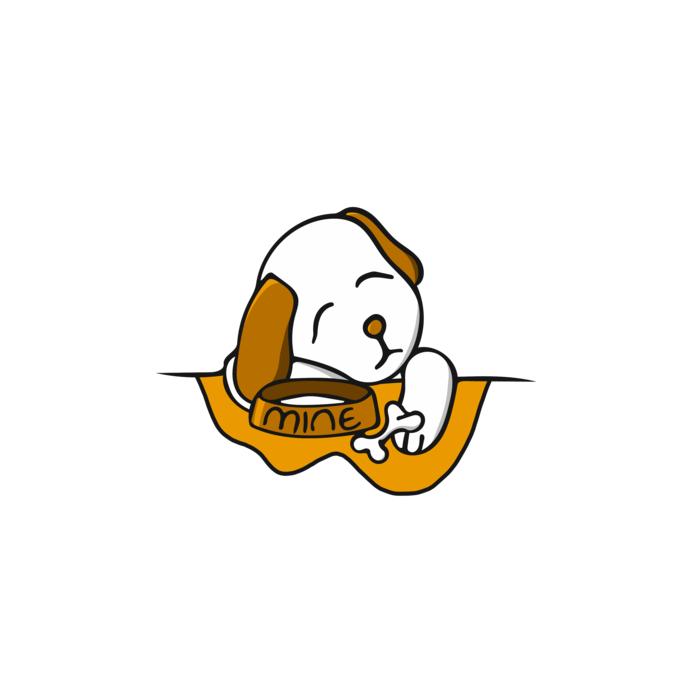dog sleepiness sleep bone milk
