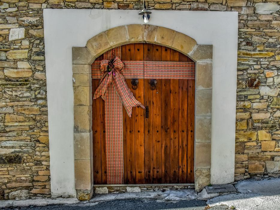 Old Architecture House Door