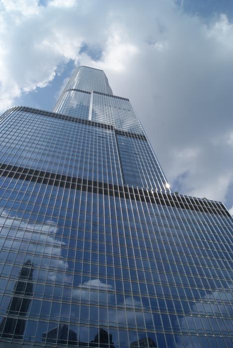 tall building in the sunlight