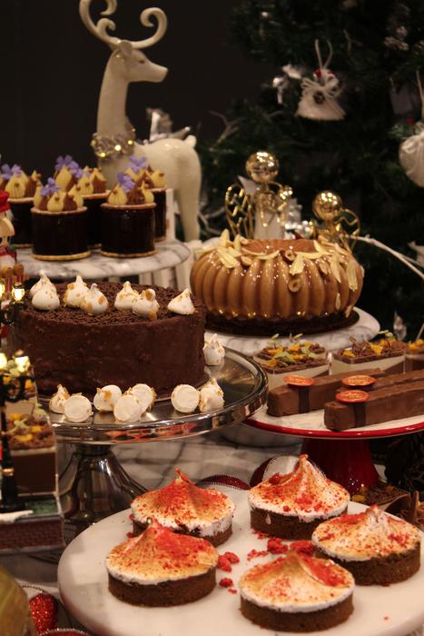 delicious desserts at the restaurant