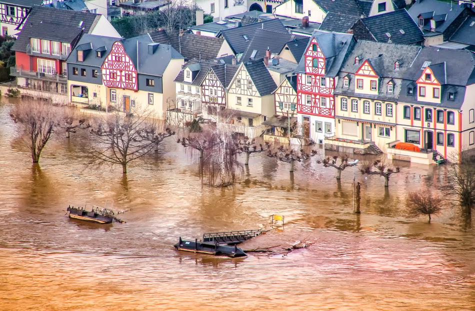 High Water Rhine Rhineland