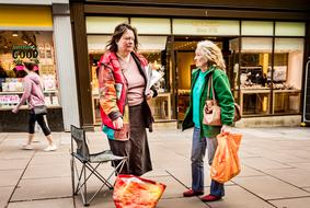 women on the street