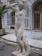 sculpture of a beautiful woman