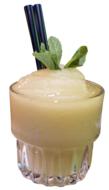 fruit cold drink in a glass