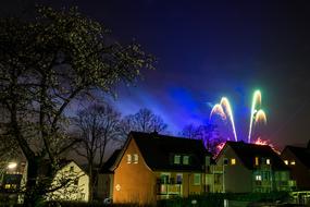 fireworks street house