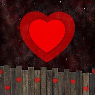 background heart texture design