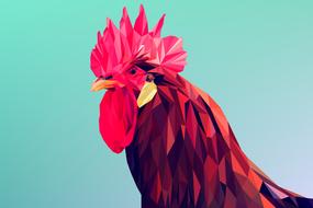 small poly animal vector art