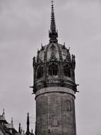 tower building view street