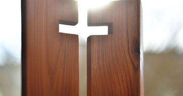 wooden cross pattern