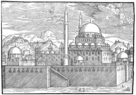 mosque masjid line art vintage god