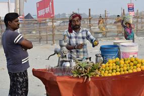 ripe tropical fruit sellers