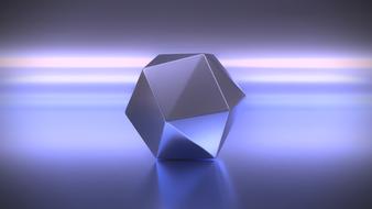 render 3d metallic technology