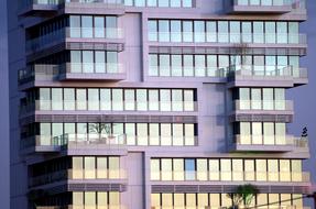 glass building background view