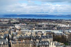 sea with city view