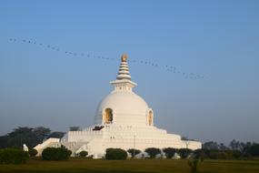 white old temple