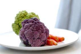 colored vegetables