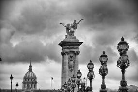 sculpture lanterns view