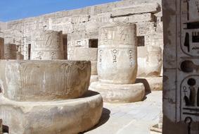 Egypt Thebes Medinet-Habu