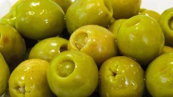 fresh healthy olives