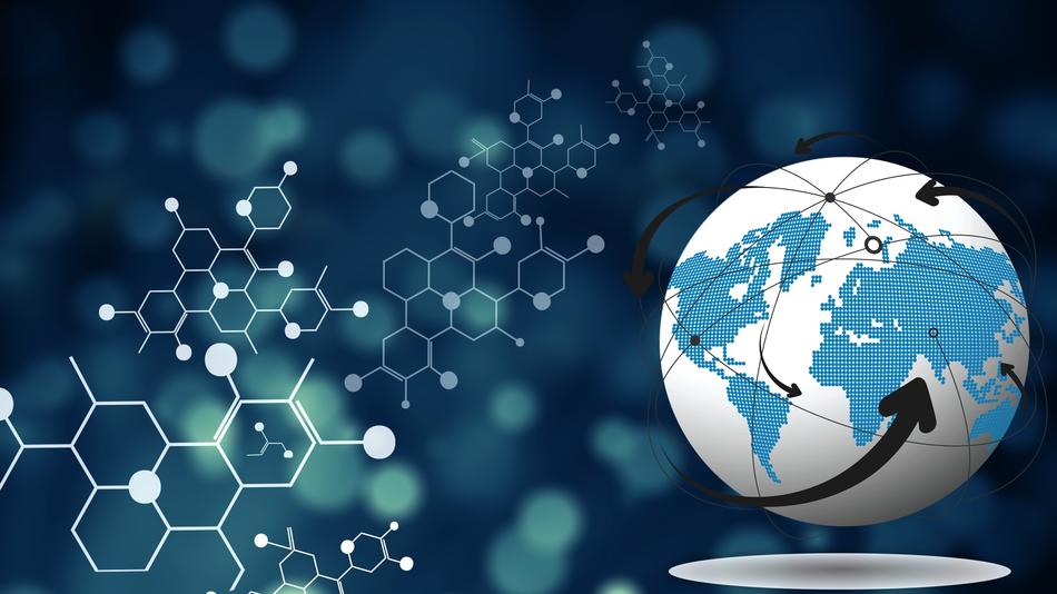 wallpaper with Globe and patterns