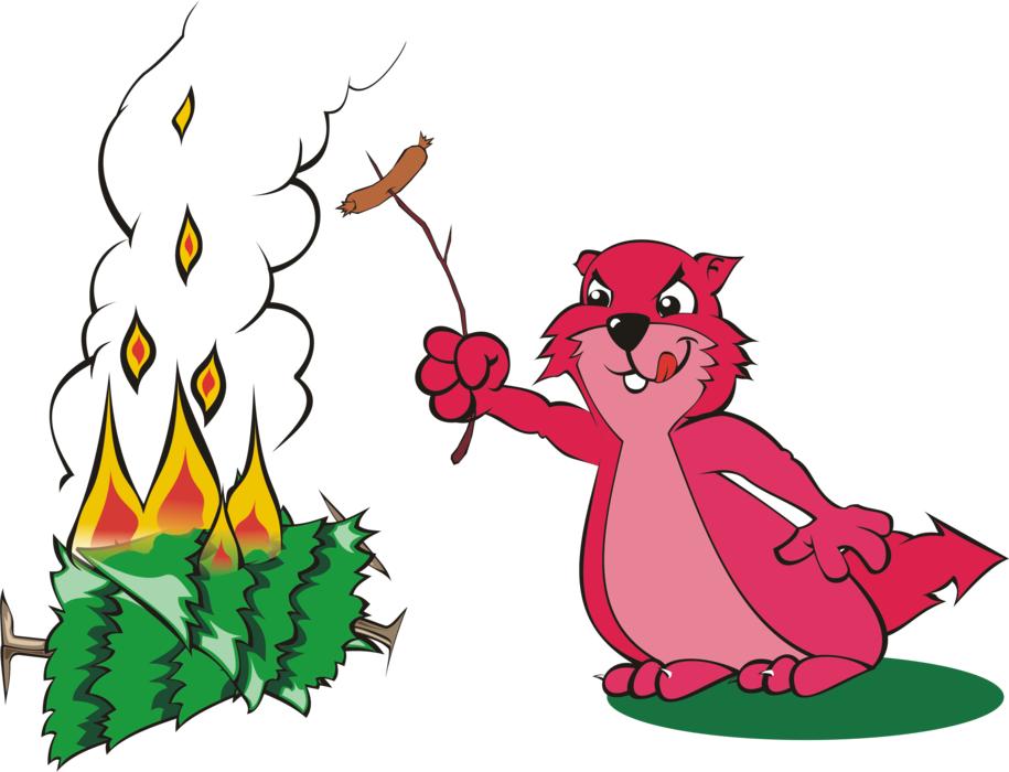 marmot mammal rodent red pink