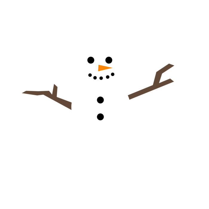 white snowman