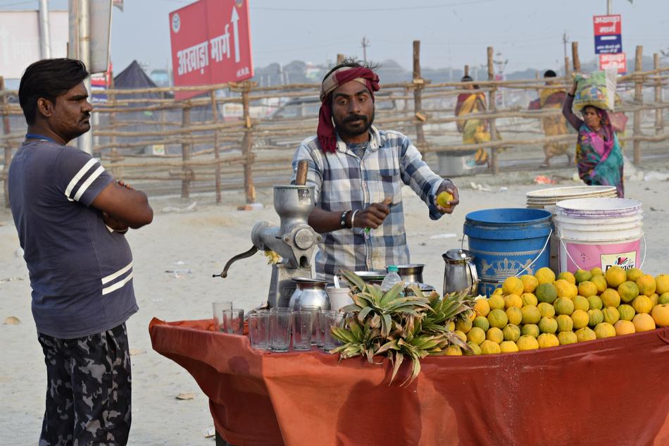 ripe tropical fruit sellers