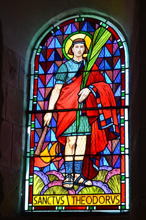 Stained Glass Man Church