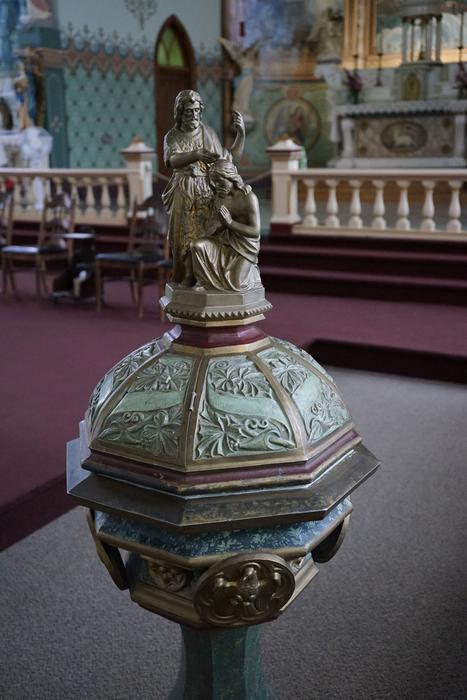 unusual old fountain