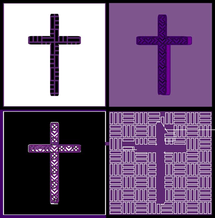 graphic lent clipart cross crosses