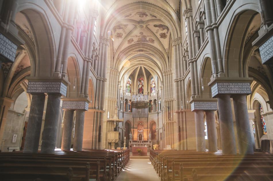Church Inside The Basilica