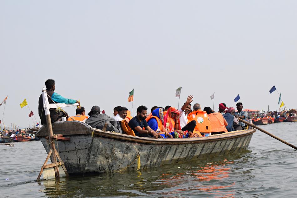 Boat Ganges River