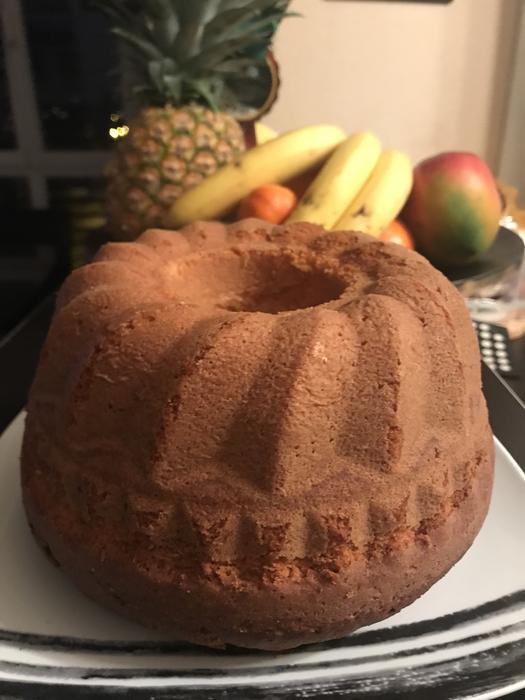 large chocolate cake