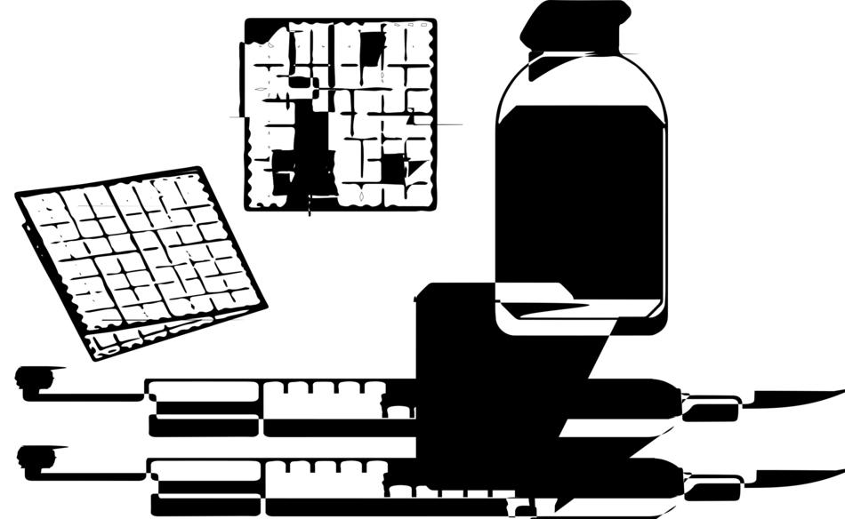 graphic vaccine needle medicine