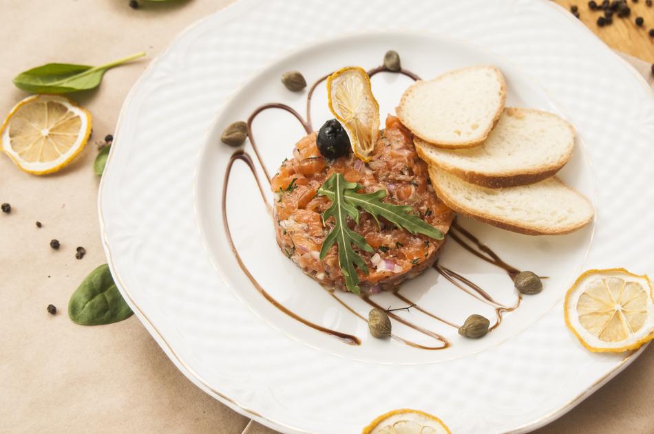 Juicy meat dish with vegetables
