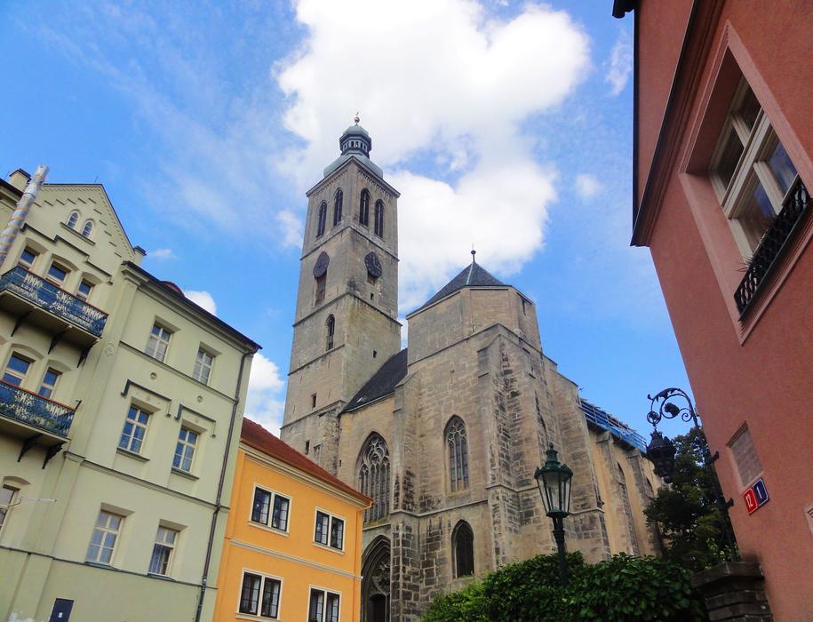 european streets in the Czech Republic