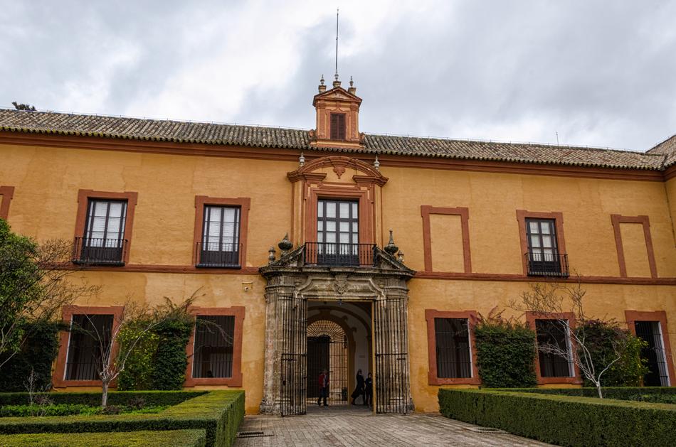 yellow building with windows view