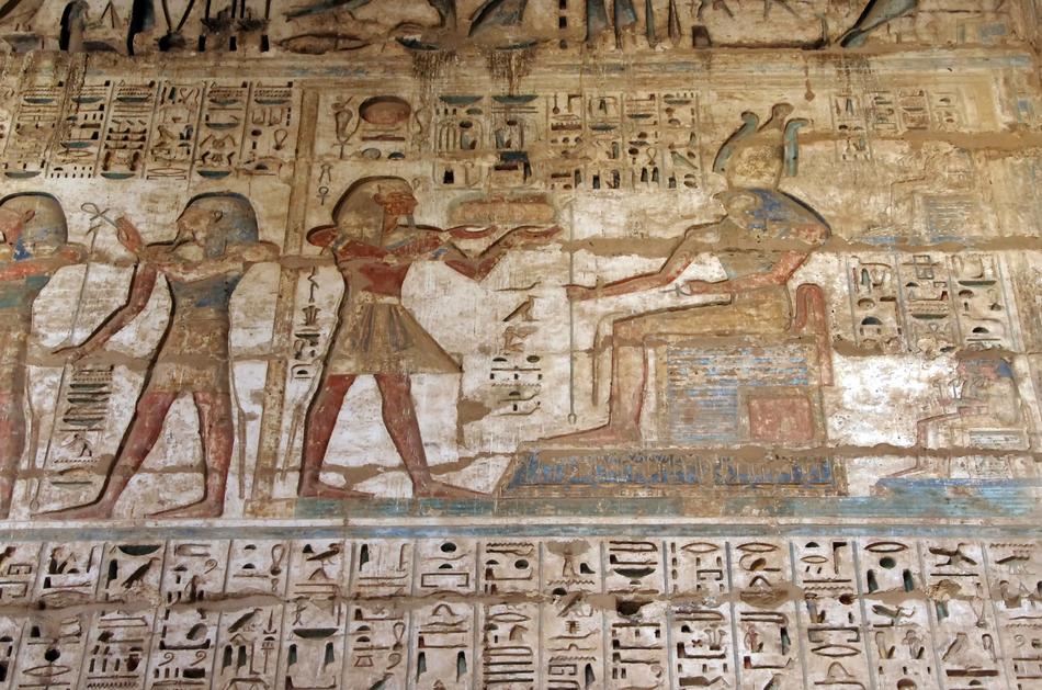 Egypt Thebes Medinet-Habu