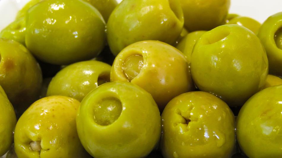 fresh healthy olives