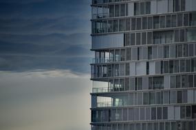 city building against the sky