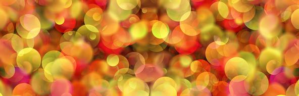 bokeh colorful background