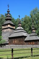 wooden house church