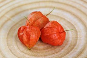 orange exotic fruits