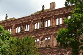 the red house is destroyed