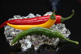 ripe hot peppers are delicious